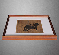 万源书画装裱配框服务案例